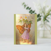 美しい風花妖精 ポストカード (スタンド正面)