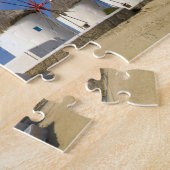 美しい風車はミコノス島に面している。 ジグソーパズル (側面)