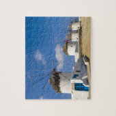 美しい風車はミコノス島に面している。 ジグソーパズル (縦)