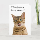 美しい食事をありがとう サンキューカード (正面)