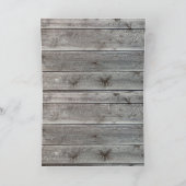 『美しい馬とバーン・ク素朴リスマス』 シーズンカード (内部)