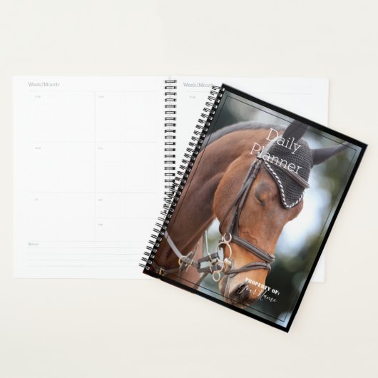 美しい馬と毎日のプランナー- HAMbWG プランナー手帳 (ディスプレー)