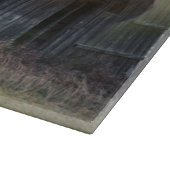 美しい馬と素朴納屋 カッティングボード (角)