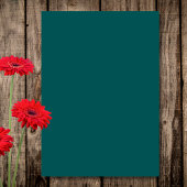 美しい馬と野花の誕生日パーティー 招待状