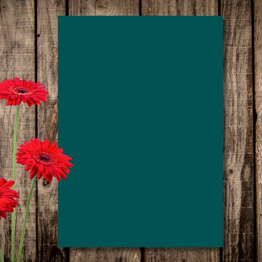 美しい馬と野花の誕生日パーティー 招待状