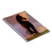 美しい馬のノート ノートブック (右側)