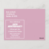 美しい馬のペア永遠の記念日 ポストカード (裏面)