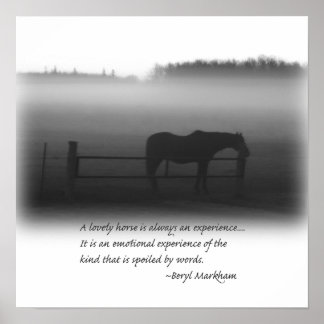 美しい馬のポスター ポスター