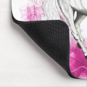 美しい馬のモチーフ、マウスパッド マウスパッド (コーナー)