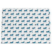 美しい馬の抱き枕 ラージペーパーバッグ (正面)