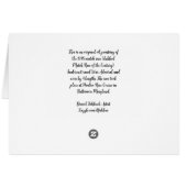 美しい馬の持ち主がレースにクラシック参加 (裏面横)