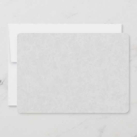 美しい馬の頭の水の色の誕生日Invita 招待状 (裏面)