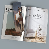 美しい馬のDIYブックマーク