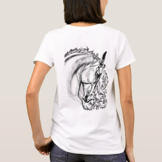 美しい馬のTシャツ Tシャツ