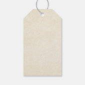 美しい馬ウエスタンボホパーティーサンキューユナイテッド ギフトタグ (裏面)