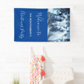 美しい馬チーム冬のドライビングフォトパーティー 横断幕 (インサイチュ)