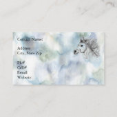 美しい馬トレーナー育成ファリアボーダーブー 名刺 (裏面)