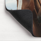 美しい馬パーソナライズされた マウスパッド (コーナー)