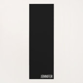 美しい馬パーソナライズされた ヨガマット (裏面)