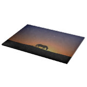 美しい馬切り盤 カッティングボード (角)