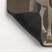 美しい馬好きの贈り物 マウスパッド (コーナー)