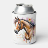 美しい馬春の花 缶クーラー (缶正面)