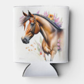 美しい馬春の花 缶クーラー (正面)