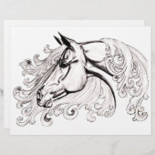 美しい馬 (正面/裏面)