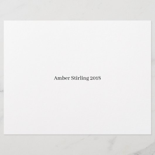 美しい馬 (裏面)