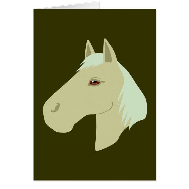 美しい馬 (正面)