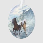 美しい馬 オーナメント (正面)