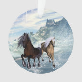 美しい馬 オーナメント (正面)