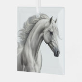 美しい馬 ガラスオーナメント (正面左)