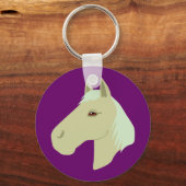 美しい馬 キーホルダー (正面)