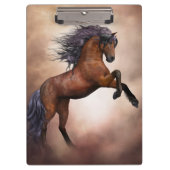 美しい馬 クリップボード (正面)