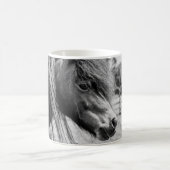 美しい馬 コーヒーマグカップ (中央)