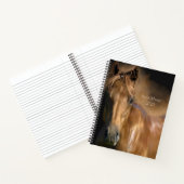美しい馬 ノートブック (内部)