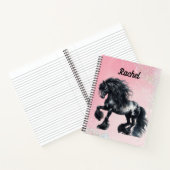 美しい馬 ノートブック (内部)