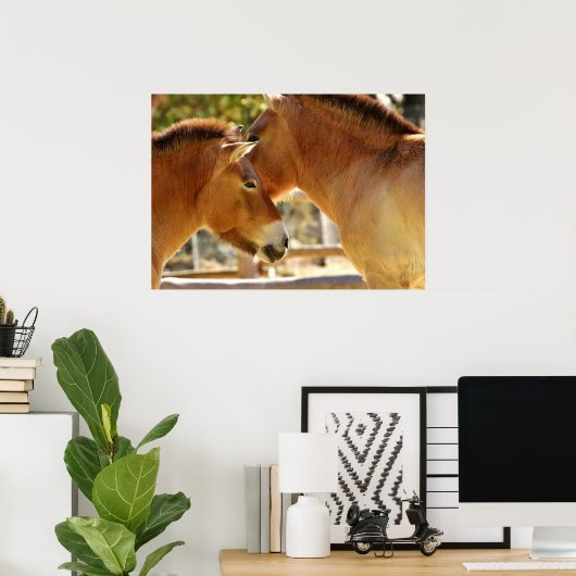 美しい馬 ポスター (ホームオフィス)