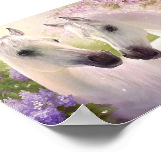 美しい馬 ポスター (角)