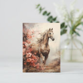 美しい馬 ポストカード (スタンド正面)