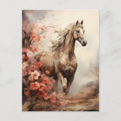 美しい馬 ポストカード (正面)