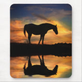 美しい馬 マウスパッド (正面)