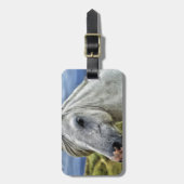 美しい馬 ラゲッジタグ (正面縦)