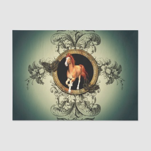 美しい馬 薄葉紙 (正面)