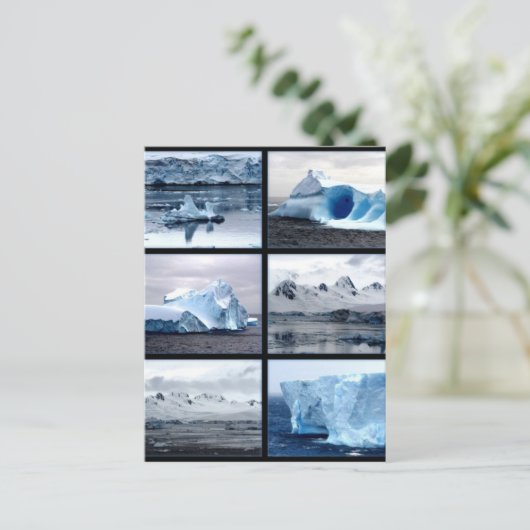 美しい驚きの南極 ポストカード (スタンド正面)