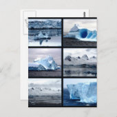 美しい驚きの南極 ポストカード (正面/裏面)