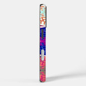 美しい驚くべきアフリカ市松模様にプリントパターン Case-Mate iPhoneケース (裏面 / 右)