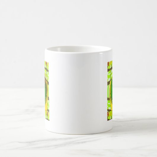 美しい驚くべきキリンはサファリ動物を愛する コーヒーマグカップ (中央)