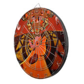 美しい驚くべきキリンはサファリ動物を愛する ダーツボード (正面右)